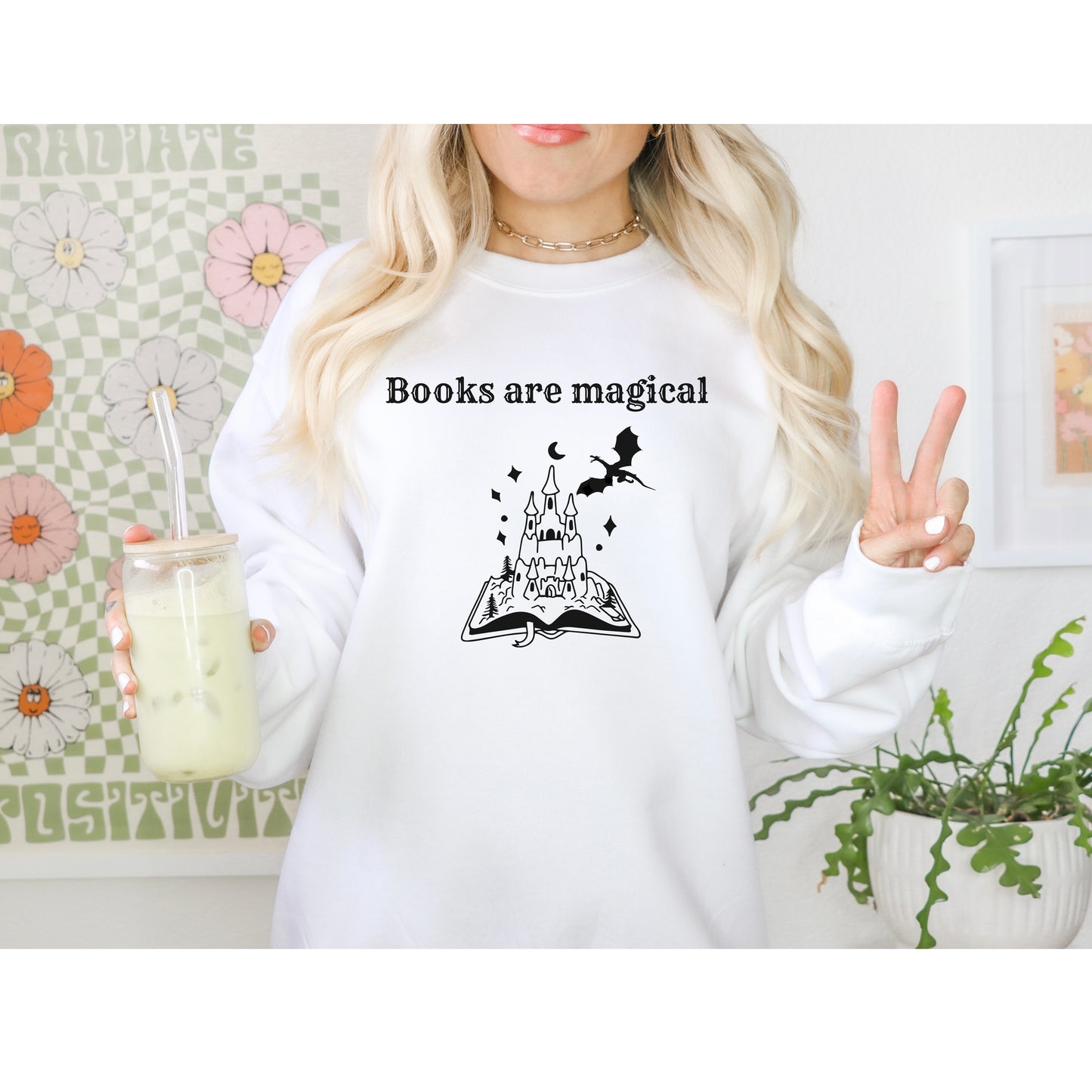 Books Are Magical Sweatshirt