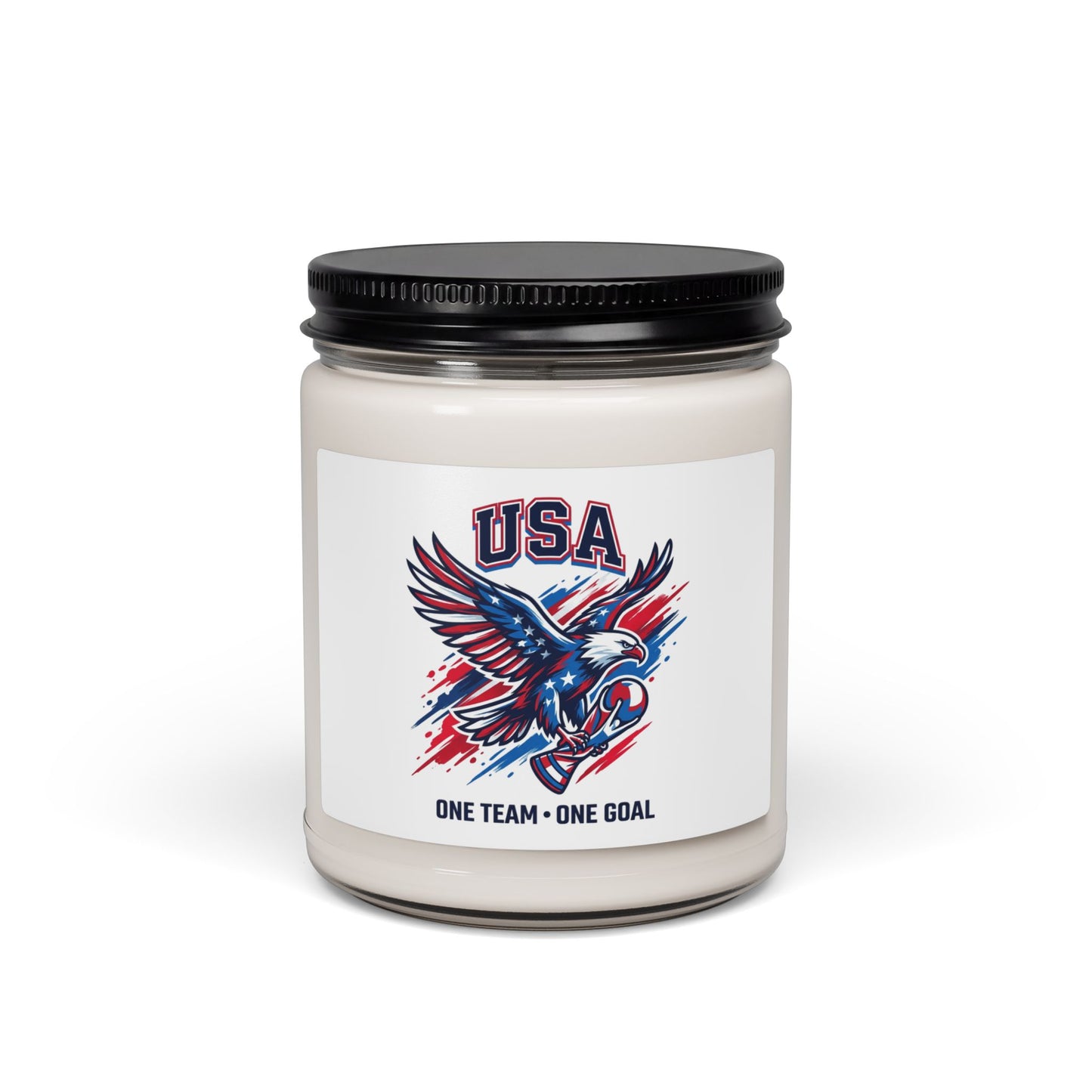USA Eagle Soccer Candle, country pride | retro soccer, championship season