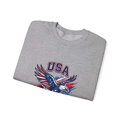 USA Eagle Soccer Crewneck Sweatshirt | Country Pride, Retro Soccer