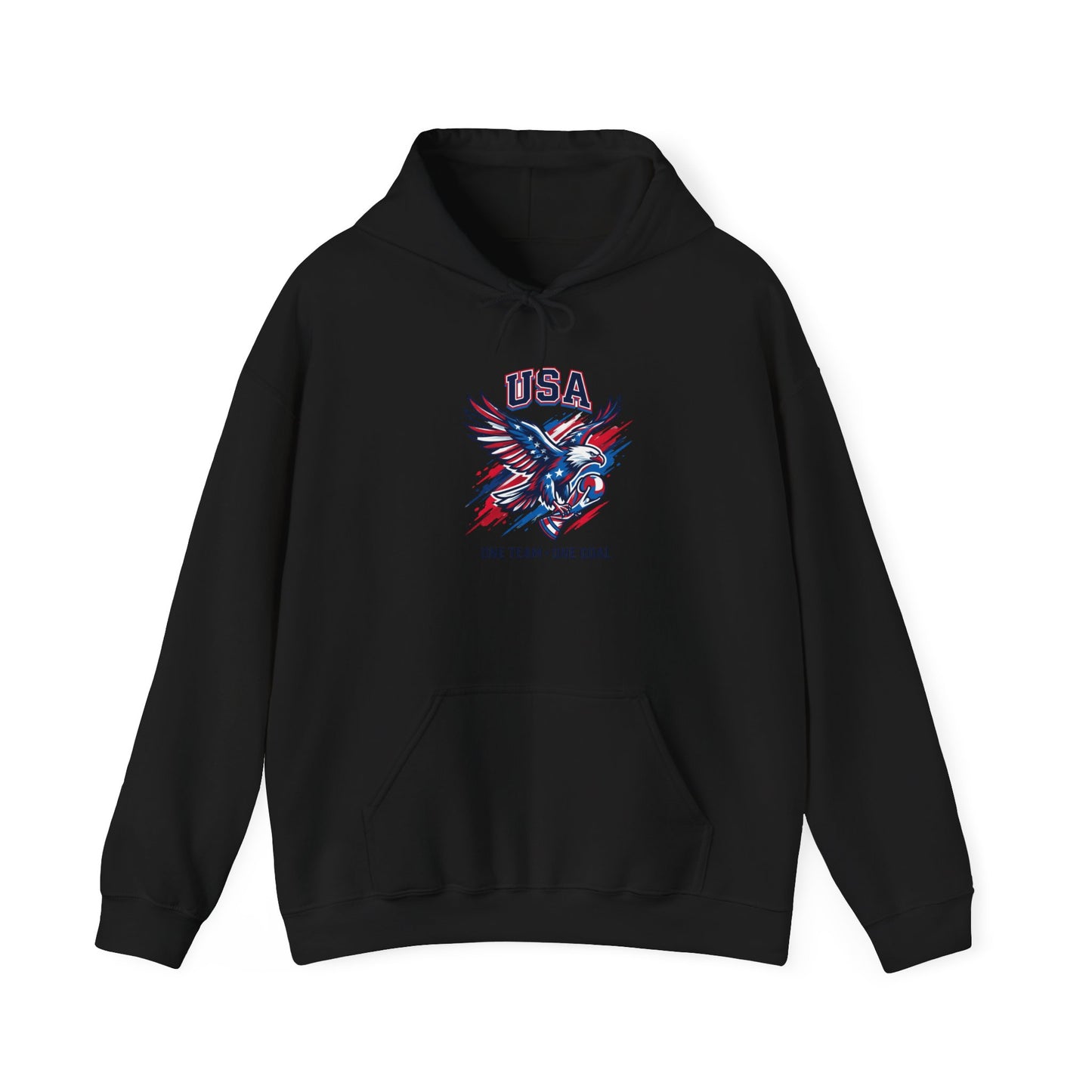 USA Eagle Crest Hoodie | country pride, retro soccer
