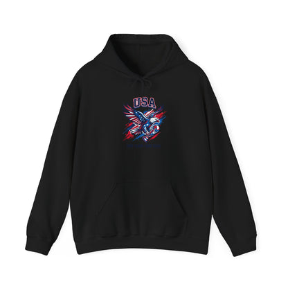 USA Eagle Crest Hoodie | country pride, retro soccer