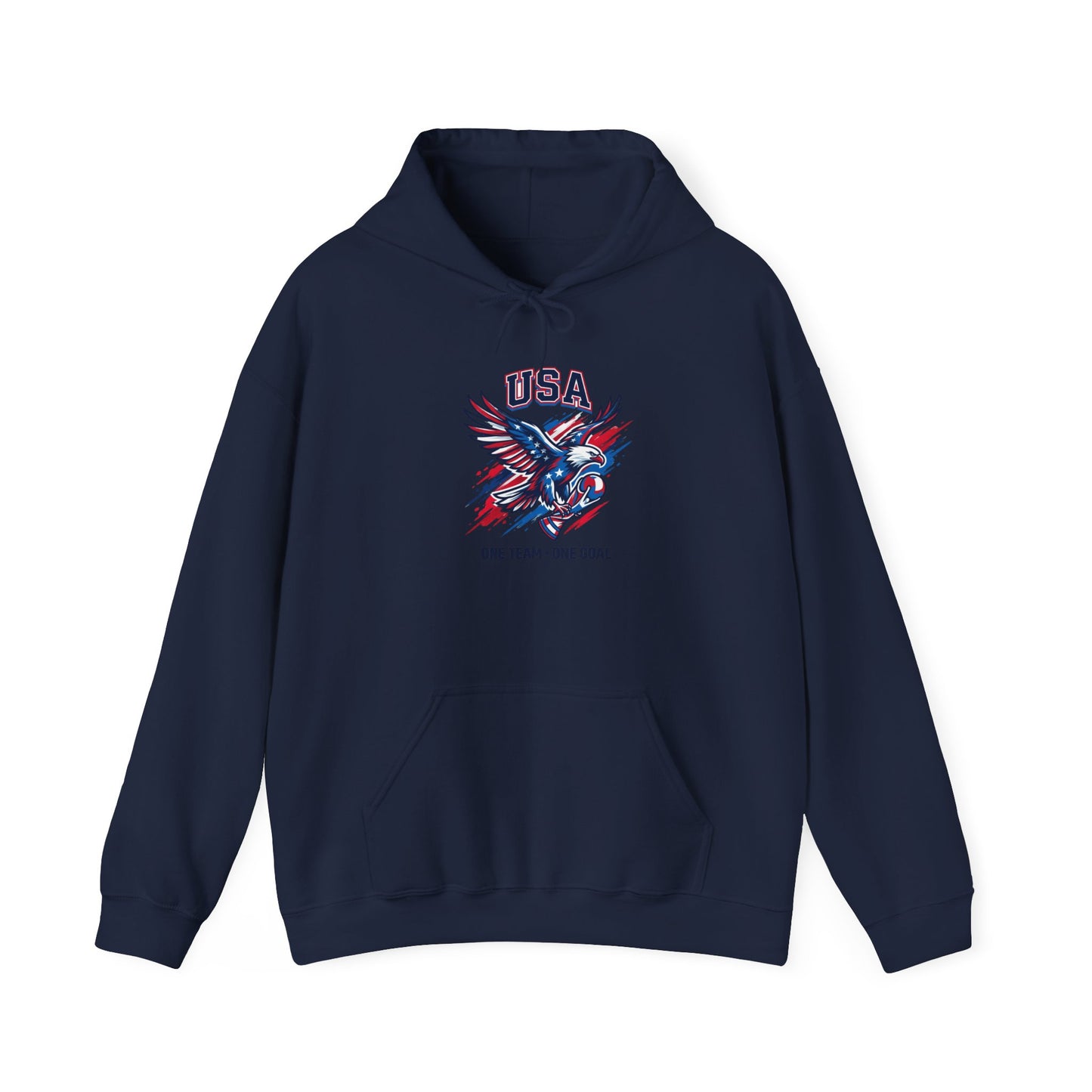 USA Eagle Crest Hoodie | country pride, retro soccer