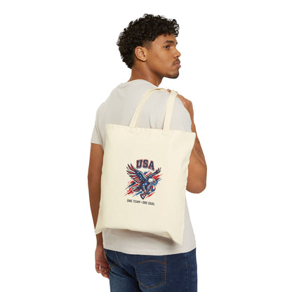 USA Eagle Retro Soccer Tote | country pride, championship season