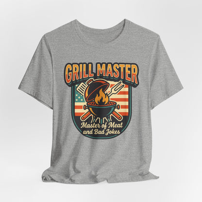 Grill Master Vintage BBQ Tee | Father’s Day, Outdoorsy, Sarcastic