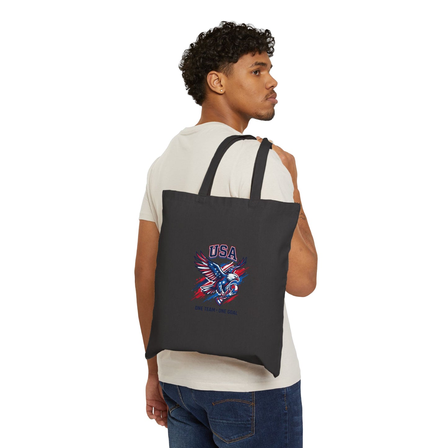 USA Eagle Retro Soccer Tote | country pride, championship season
