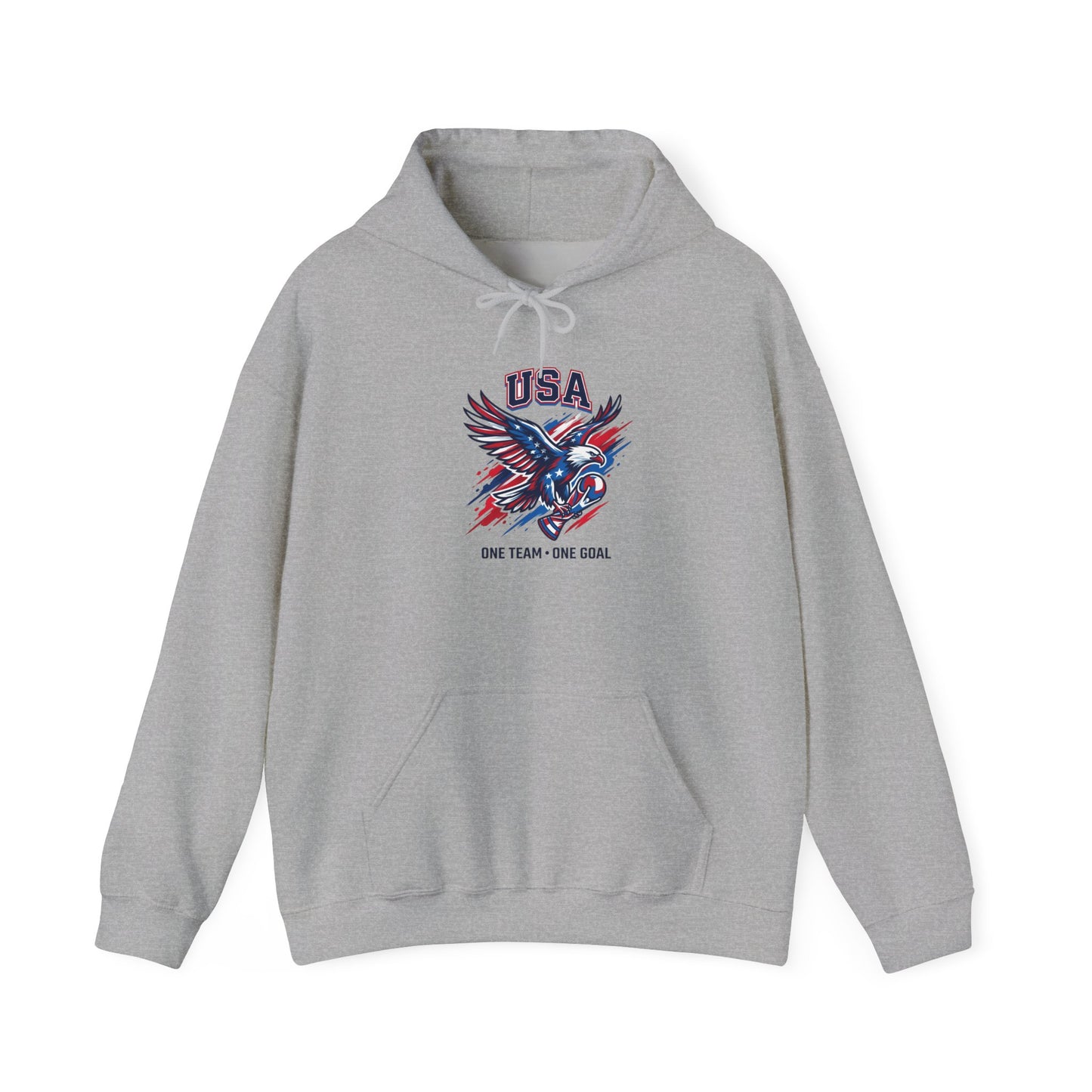 USA Eagle Crest Hoodie | country pride, retro soccer
