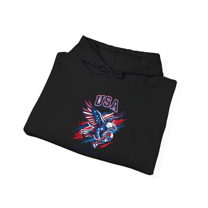 USA Eagle Crest Hoodie | country pride, retro soccer