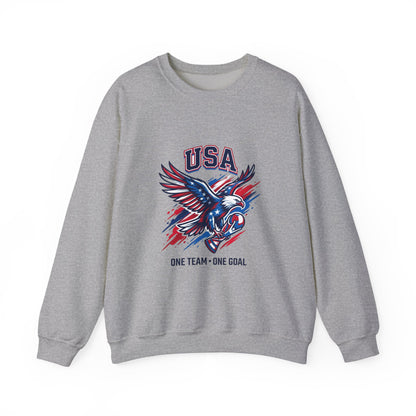 USA Eagle Soccer Crewneck Sweatshirt | Country Pride, Retro Soccer