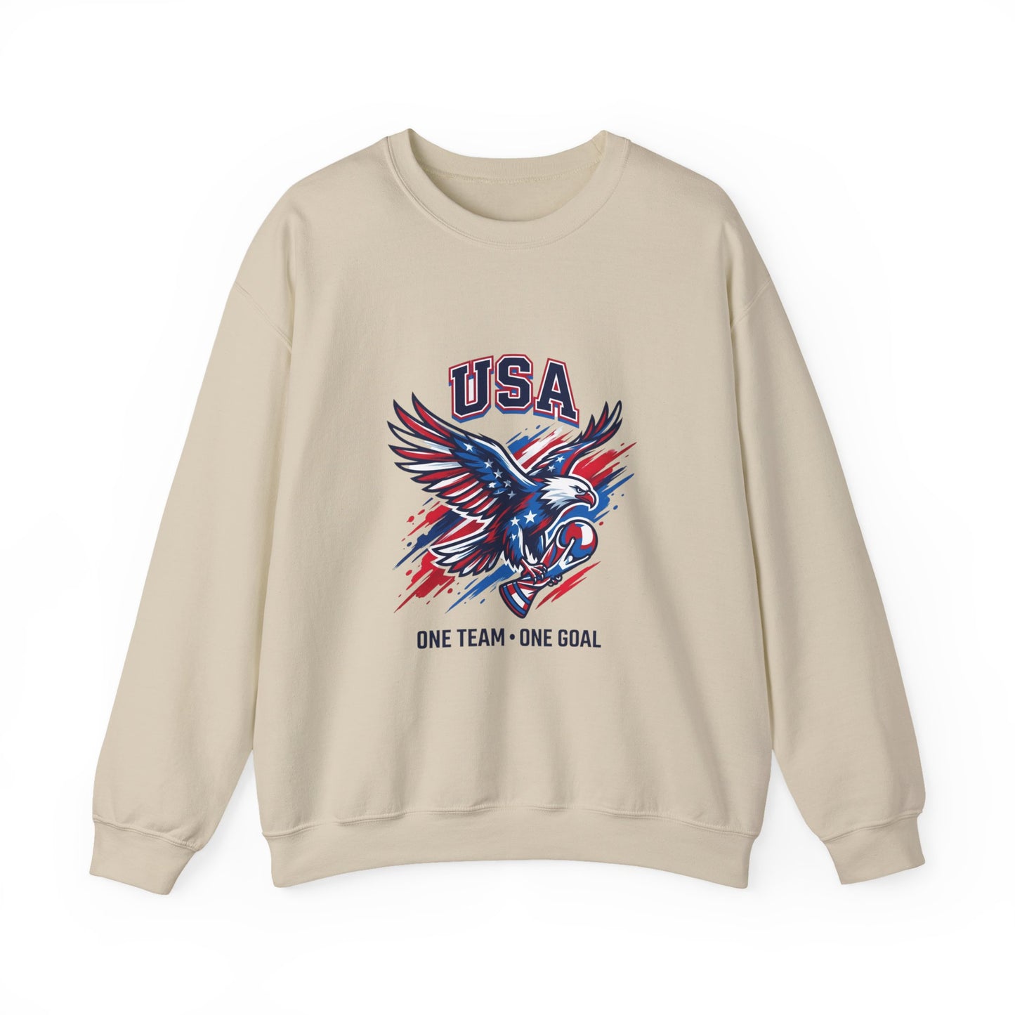 USA Eagle Soccer Crewneck Sweatshirt | Country Pride, Retro Soccer