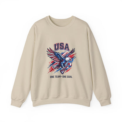 USA Eagle Soccer Crewneck Sweatshirt | Country Pride, Retro Soccer