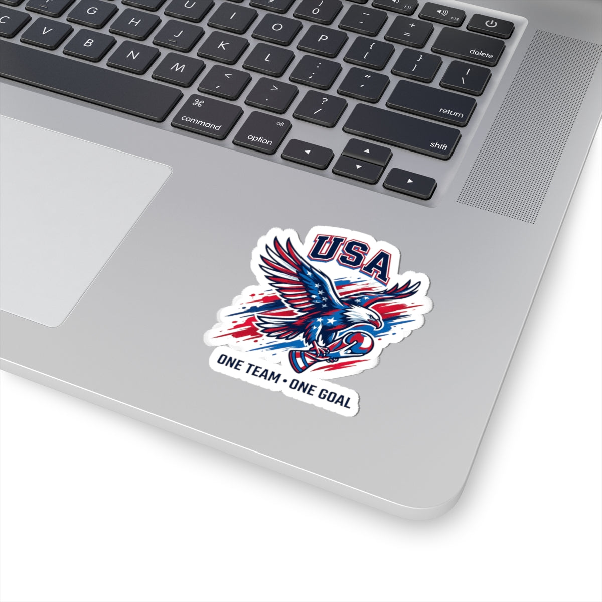 USA Eagle Soccer Sticker | country pride, retro soccer