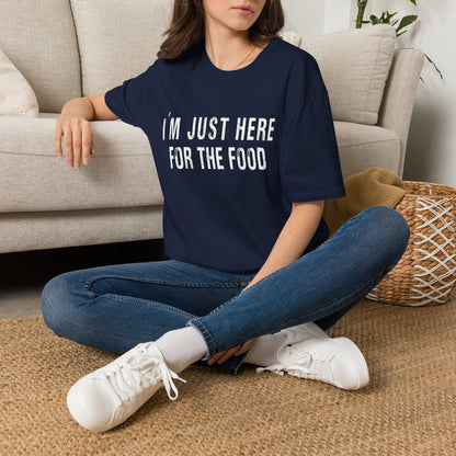 I'm just here for the food funny t-shirt