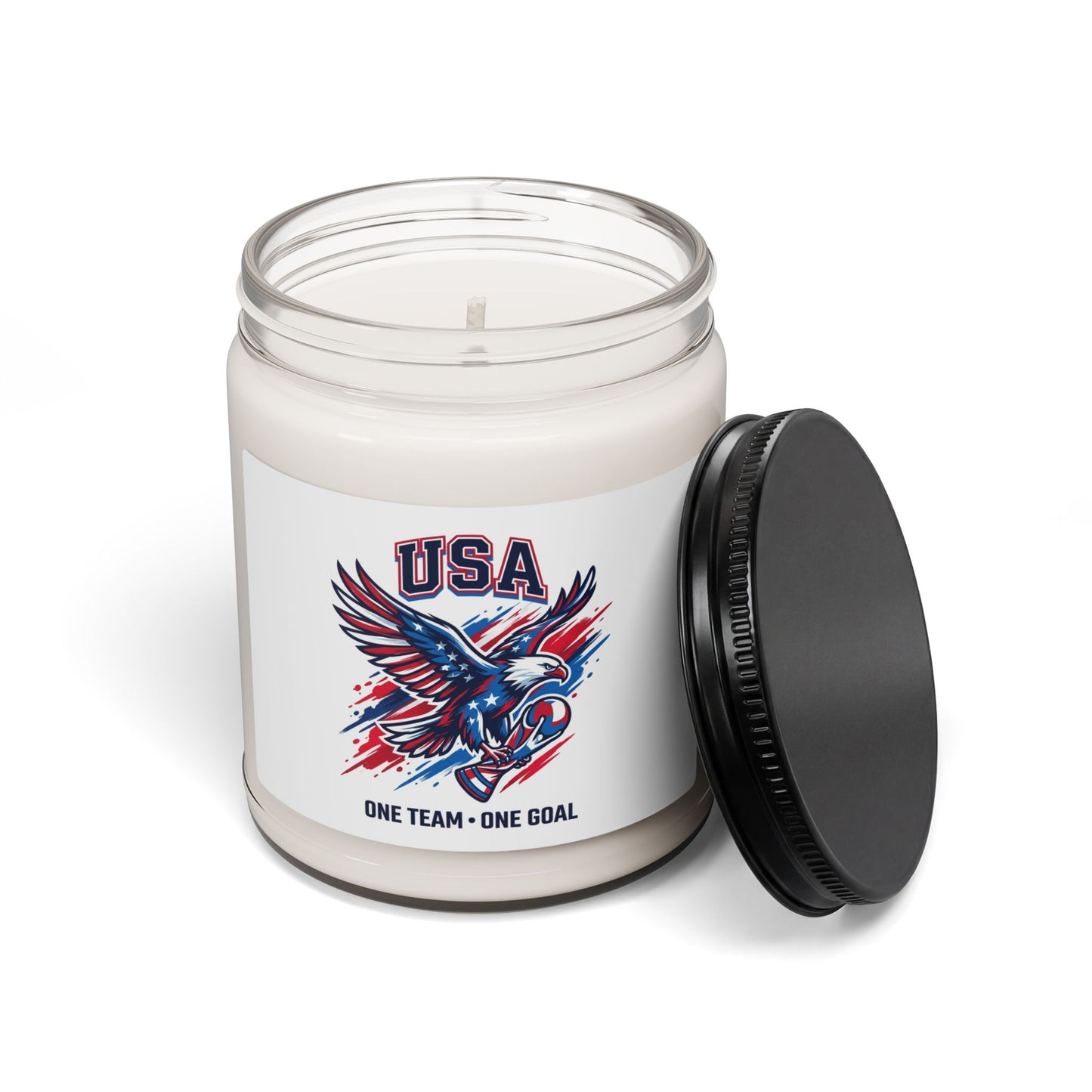 USA Eagle Soccer Candle, country pride | retro soccer, championship season