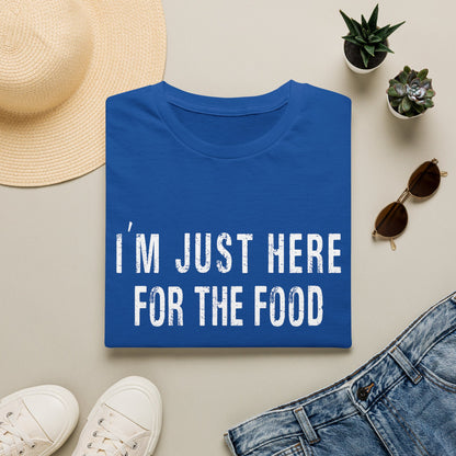 I'm just here for the food funny t-shirt