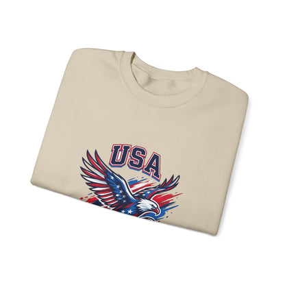 USA Eagle Soccer Crewneck Sweatshirt | Country Pride, Retro Soccer