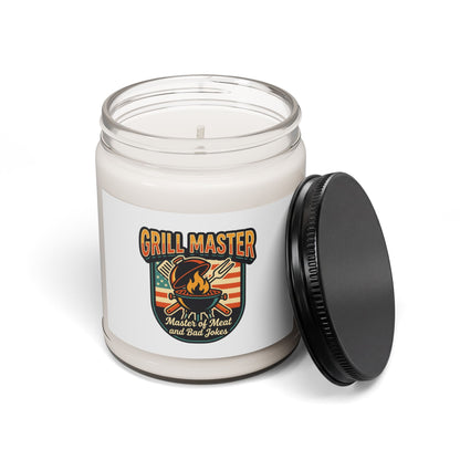 Grill Master Candle | Soy Candle for Dad, Retro Outdoorsy Father’s Day
