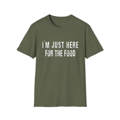 I'm just here for the food funny t-shirt