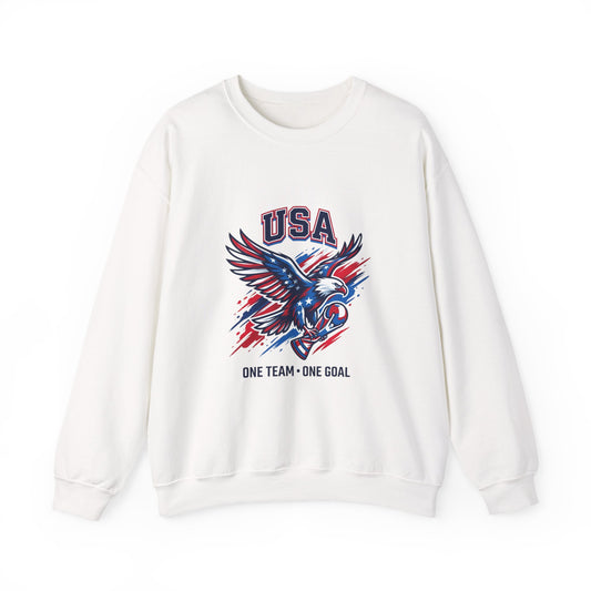 USA Eagle Soccer Crewneck Sweatshirt | Country Pride, Retro Soccer
