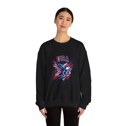 USA Eagle Soccer Crewneck Sweatshirt | Country Pride, Retro Soccer