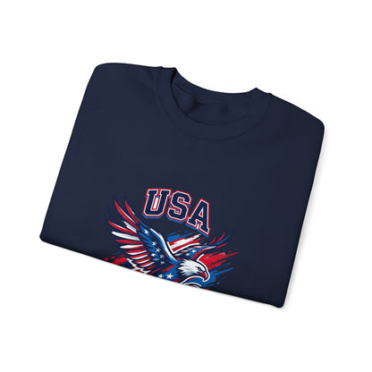 USA Eagle Soccer Crewneck Sweatshirt | Country Pride, Retro Soccer