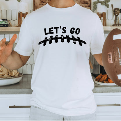 Lets Go Football T Shirt