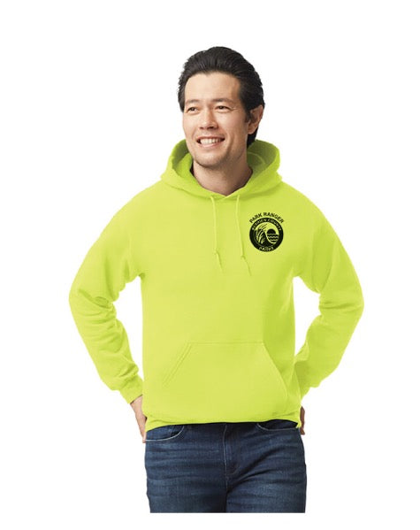 Safety Green Adult Hooded Sweatshirt