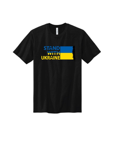 Black Stand With Ukraine T-Shirt